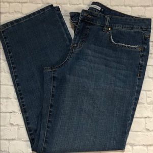 Bandolino blu Boot Cut Blue Jeans size 8
